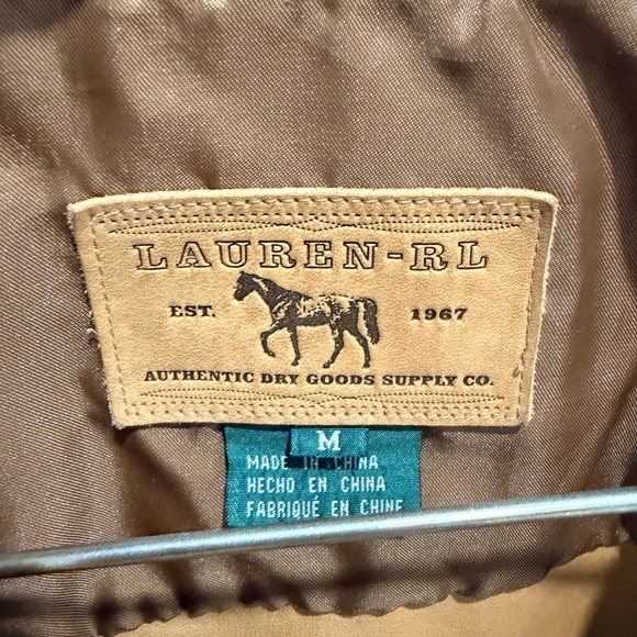 Vintage Ralph Lauren Dry Goods Supply Fringe Suede Western Jacket - Picture 11 of 11